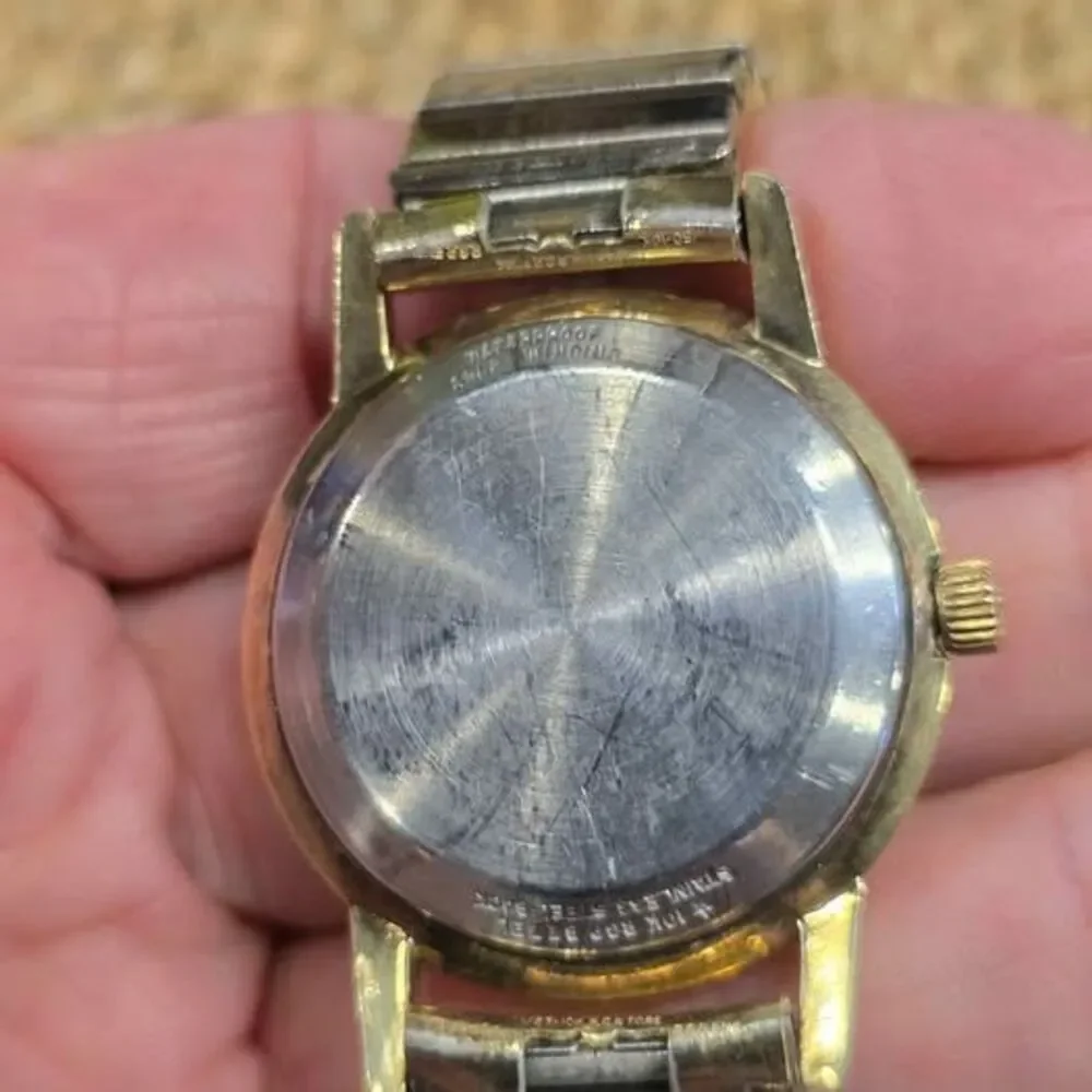 Vintage Mens Lord Elgin Self-Winding 30 Jewel Watch 10K RGP